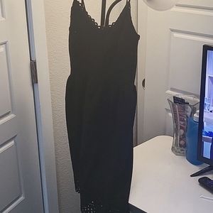 Black summer dress